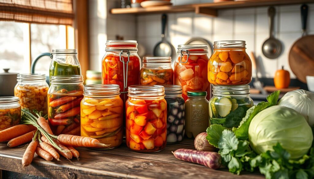 Fermentierte Lebensmittel im Winter