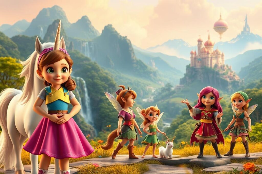 Mia and Me Characters